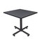 Kobe Square Tables > Breakroom Tables > Kobe Square & Round Tables, Wood, Metal Top, Grey TKB3636GY - alternate 1